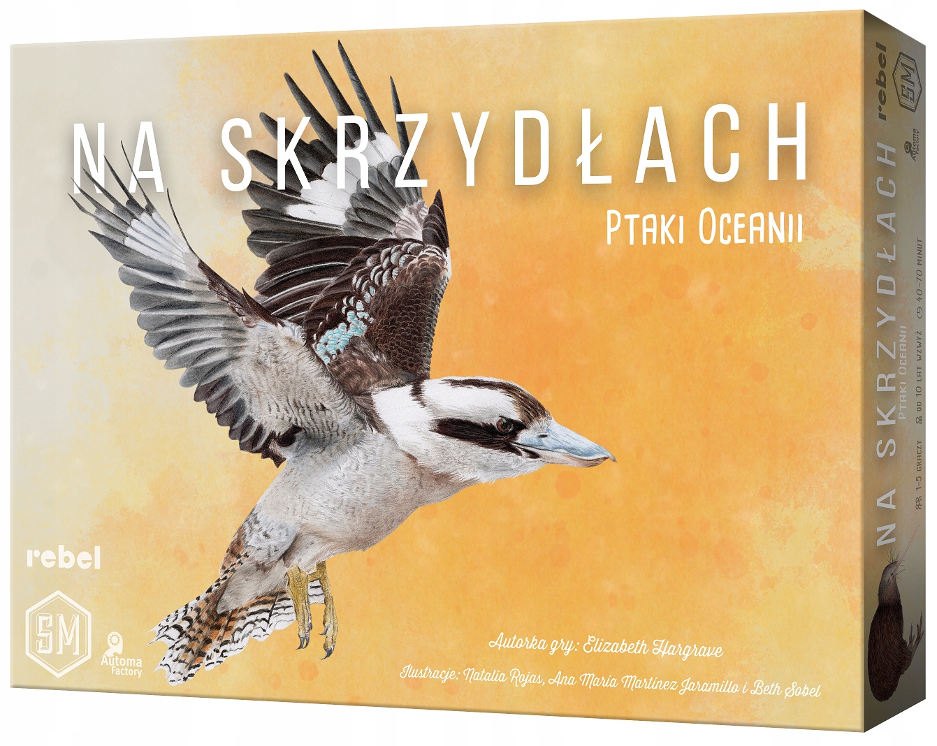 Spoločenská hra Na krídlach: Vtáky Oceánie Rebel
